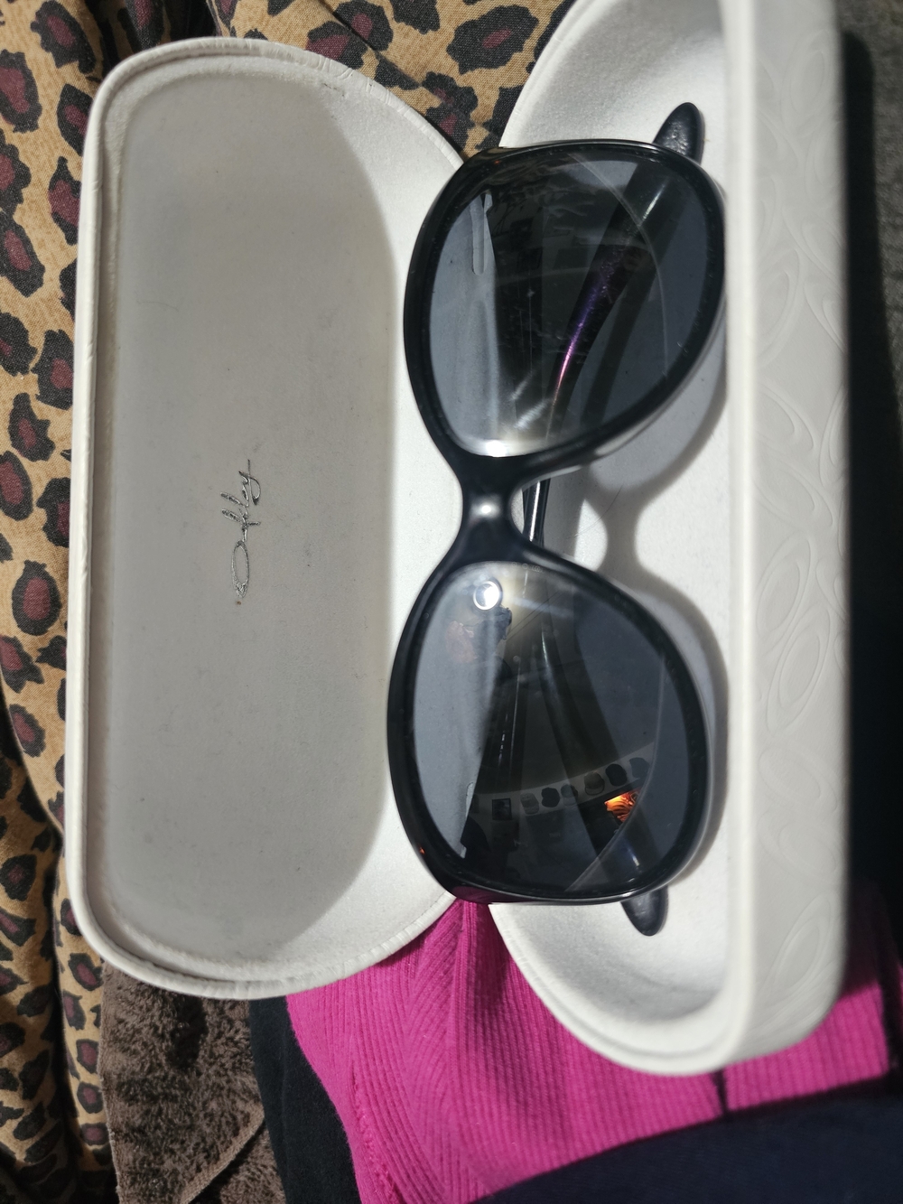 Oakley Black Rounded Women's Sunglasses